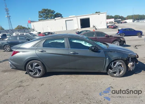 2024 Hyundai Elantra Sel из США, поврежденный, VIN KMHLS4DG7RU687484